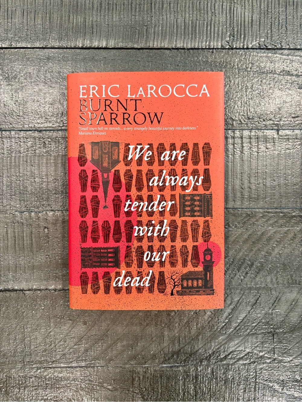 We Are Always Tender With Our Dead by Eric LaRocca Hardcover Book